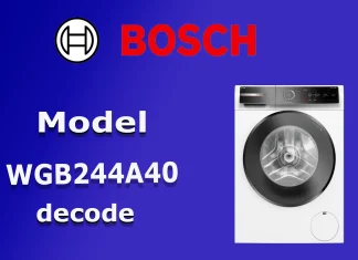 Bosch Mosógép Modellszámának Dekódolása