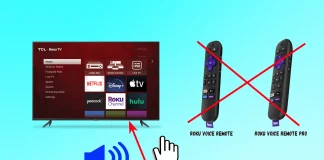 Hogyan szabályozhatja a TCL Roku TV hangerejét a távirányító nélkül?