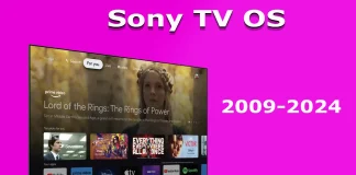 Hogyan határozzuk meg az operációs rendszert a Sony TV-n