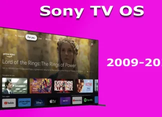 Hogyan határozzuk meg az operációs rendszert a Sony TV-n