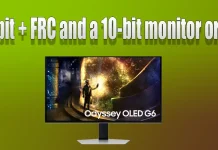 A különbség a 8-bites + FRC és a 10-bites monitor vagy TV között