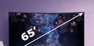 Milyen széles a 65 colos TV? : a 65 colos TV méretei