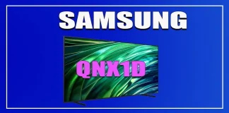 Samsung Neo QLED 4K QNX1D TV 2024, különleges modell
