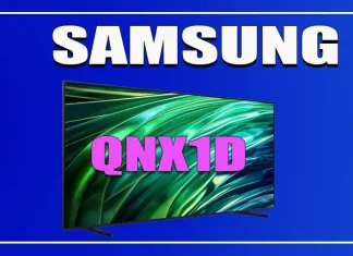 Samsung Neo QLED 4K QNX1D TV 2024, különleges modell